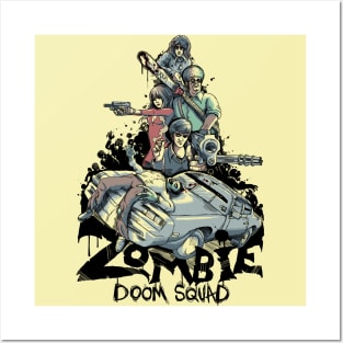 ZOMBIE DOOM SQUAD Posters and Art